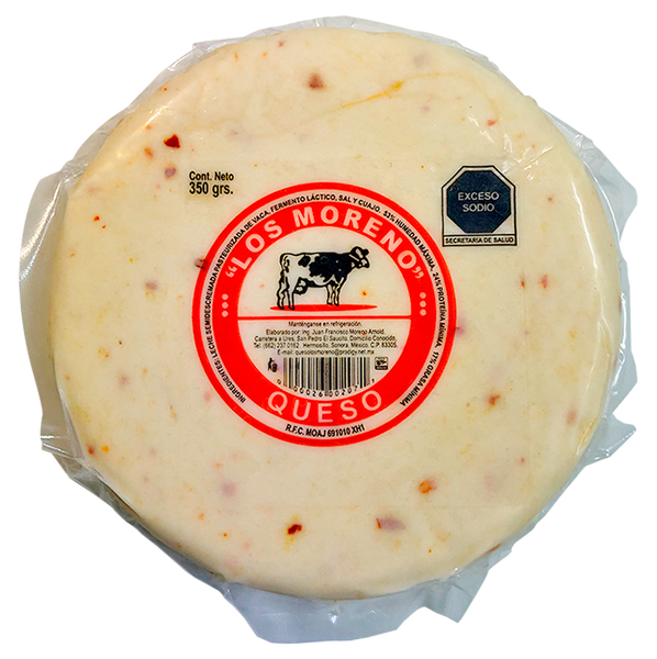 Queso Asadero con Chiltepín Rancho el 17