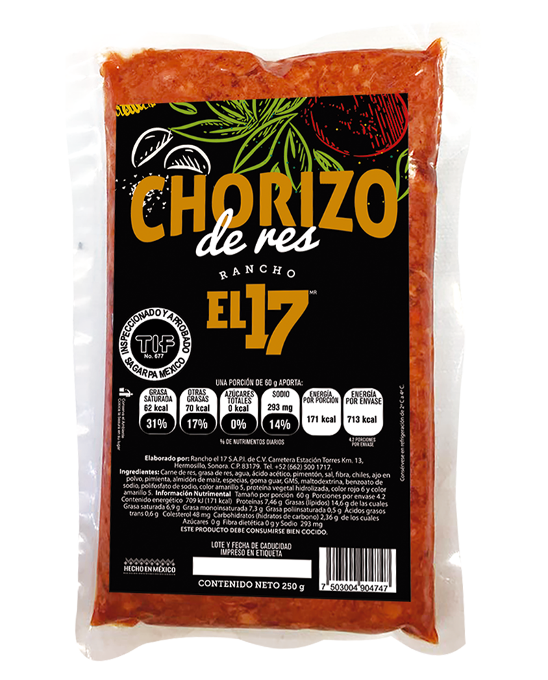 Chorizo de Res